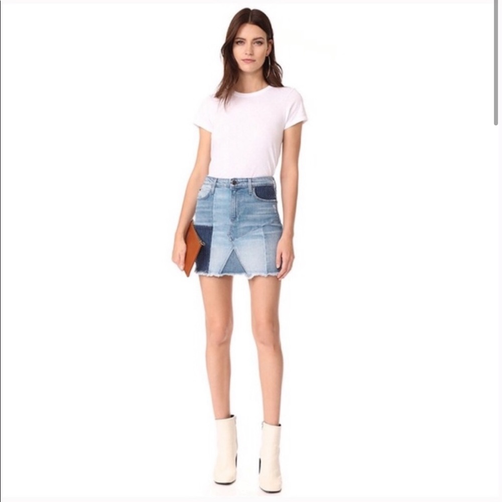 NWOT Joe’s Jeans Charlie Patchwork Skirt